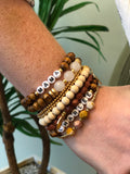 Custom Beaded Name Bracelet